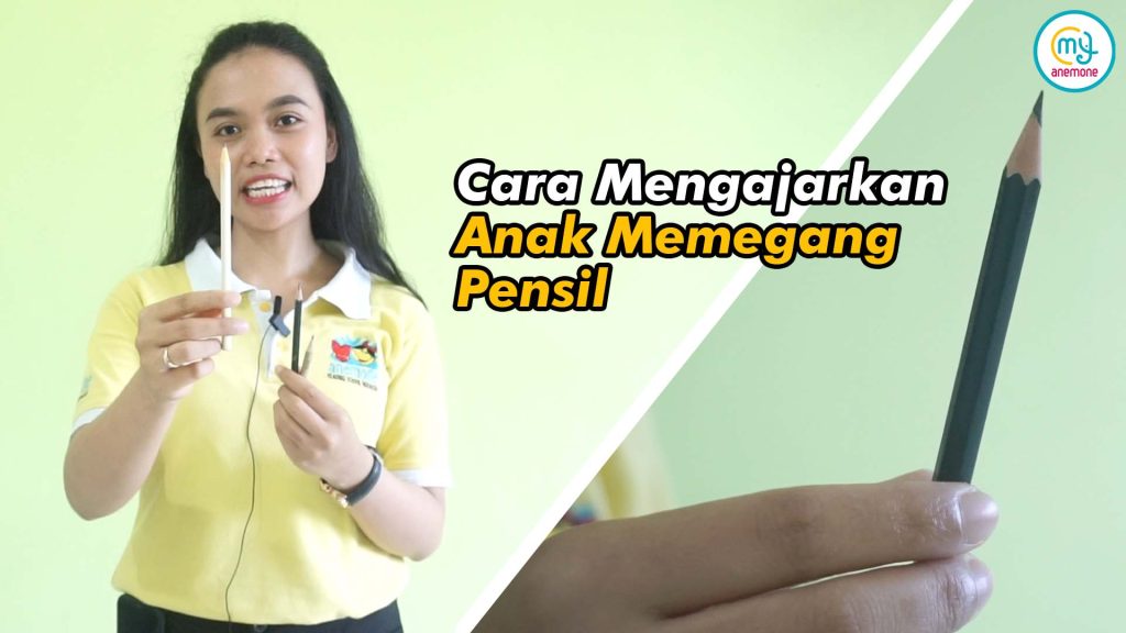 cara mengajarkan anak memegang pensil